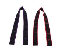 Yinhing Banda de Resistencia de 8 Secciones con Segmentos Numerados Banda de Ejercicio Elástica para Yoga Fitness Gimnasio en Casa Entrenamiento Entrenamiento de Cuerpo Completo Fuerza