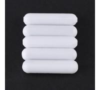 Yinhing Barras Agitadoras Magnéticas de PTFE, Mezclador Giratorio a Prueba de Altas Temperaturas para Laboratorio, para Experimentos de Química, Color Blanco, 5 uds. (YinhingNpKm-02)
