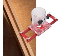Yinhing Base de Enrutador de Recortadora de Madera Base de Enrutador de Palma de Aleación de Aluminio Compacta de 2 Pulgadas para Máquina de Recorte de 65 Mm Adecuada para Ranuras de Muebles de