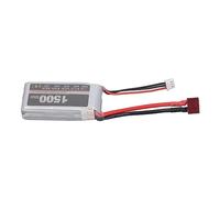 Yinhing Batería LiPo 2S 7,4V 1500mAh 45C para Avión RC Batería de Litio de Alto Rendimiento con Enchufe XH (Enchufe en T)