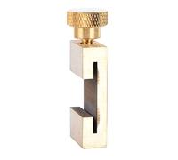 Yinhing Bloque de Localización de Regla de Latón para Marcar y Medir Carpintería, Herramienta Manual para un Diseño y Diseño Precisos en Proyectos de Carpintería Artesanía