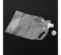 Yinhing Bolsa de Elevación de Almacenamiento Plegable Portátil de 2 litros para Acampar y Hacer Caminatas Al Aire Ideal para Viajar con Mochila y Preparación para Emergencias Diseño Liviano con Asa