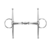 Yinhing Brocas de 135 Mm para Caballos, Broca de la Boca del Caballo de Acero Inoxidable, Snaffle de Mejillas para Caballos para Cultivo Al Aire Libre, Broca de Boca de Caballo