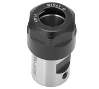 Yinhing C20 ER16 40L Portabrocas de Bloque de Pinza Herramienta de Sujeción del Eje del Motor del Husillo ER16 Premium Compatibilidad de 12 Mm para Tornos Taladradoras y Fresadoras (8mm)