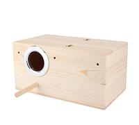Yinhing Caja Nido de para cacatúas y periquitos, diseño Seguro con Apertura metálica y Textura Suave, Refugio portátil y Decorativo para Aves domésticas