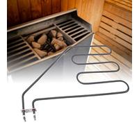 Yinhing Calefacción Eléctrica para Estufa de Sauna SCA 2000W Tubo de Calentamiento de Acero Inoxidable Calentamiento Rápido Ideal para Uso en el Gimnasio del Hotel en Casa (SAV-1500W)