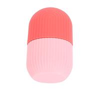 Yinhing Cara Icer Hielo Molde de la Cara Silicona Soportista de Hielo para Alivio del Dolor Resulvadores de Dolor Muscular con Diseño de Anidación de Base No Esmaltando (nuevo rosa)