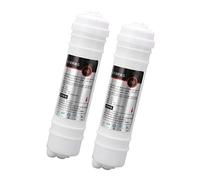 Yinhing Cartucho de Filtro de Agua de la Casa Entera, Filtro de Sedimento de ósmosmos de Membrana de Membrana Reemplazo de de 2 Piezas Purificador de Agua Elemento de Reemplazo de de