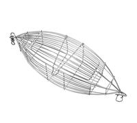 Yinhing Cebo de Pesca, Trampa de Señuelo de Acero Inoxidable para Carpa, Soporte para Alimentador de Pesca para Peces, Camarones, Cangrejos (XL)