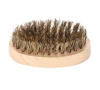 Yinhing Cepillo de Barba de Cerdas Suaves para Hombres con, Herramienta para Dar Forma Al Peine del Bigote para un Cuidado Suave, Viajes, Uso Doméstico
