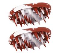 Yinhing Cepillo de Pelo para Fregar el Cuero Cabelludo, Masajeador de Cuero Cabelludo de Silicona, Cepillo de champú con Dientes Elásticos para Limpieza Profunda, Exfoliante y