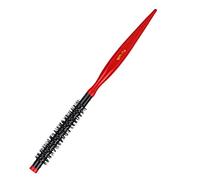 Yinhing Cepillo Redondo de Nailon para Peinar el Cabello con Tubo de Aluminio y con Punta Puntiaguda para Peinar y Terminar, Ideal para Varios Tipos de Cabello Uso Profesional (4)