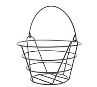 Yinhing Cesta de Almacenamiento de Metal, Contenedor Portátil de Gran Capacidad con Plegable para Práctica en el Patio Trasero del Curso de Conducción (Talla pequeña)