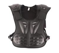 Yinhing Chaleco Protector de Espalda y Pecho para Montar, Protector Reflectante para Andar en Monopatín, Montar a Caballo, Esquiar, Deportes Al Aire , Impacto EVA + PE de Alta Densidad (S)