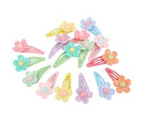 Yinhing Clips para el Cabello para Perros, Accesorios el Cabello del Perro Peluquería Accesorios de Preparación 32 Piezas de Plástico Clips la Flor la Masa del Pequeños Cachorro Diariamente Ropa