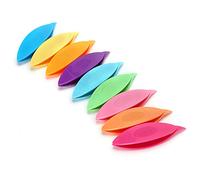 Yinhing Colorido Tatting Shuttles 9pcs Kit, Juego de Plástico, Accesorios de Tejido, Herramienta de Manualidades para Tejer a Mano de Bricolaje, Ideal para Principiantes y Entusiastas de los Tejidos
