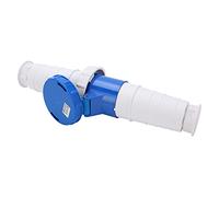 Yinhing Conector de Enchufe Industrial Monofásico 3 Pines 220 2P+E IP67 Azul Blanco para Aplicaciones de Campos Petrolíferos y de Servicio Solución de Energía para Entornos Hostiles