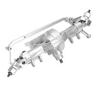 Yinhing Conjunto de Eje Delantero de Metal para Coche RC para Camión sobre Orugas HSP 94180 y RGT 18000/10, Piezas de Repuesto Plateadas con Mayor Durabilidad e Ingeniería para un Rendimiento óptimo
