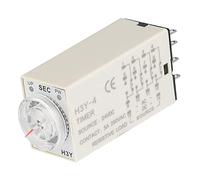 Yinhing Controlador de Temporizador de Retardo H3Y 4 Time Relay 14 Pin 24VDC con Conductividad Premium para Sistemas de Automatización (30S)