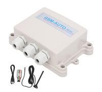 Yinhing Controlador remoto GSM 4G con doble salida de relé inalámbrica IP65, compatible con redes 4G/3G, identificación de llamadas y control por SMS seguro (versión europea)