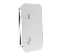 Yinhing Cubierta Blanca de Inspección de Acceso a Cubierta con Cerradura, Accesorio para Barcos Marinos de 24x14 Pulgadas para una Fácil Inspección y Mantenimiento en Condiciones Climáticas