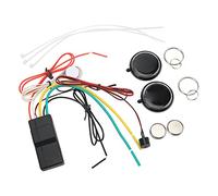 Yinhing de Bloqueo del Motor Inmovilizador de Coche de 2,4 GHz, Alarma de Coche de Entrada sin Llave con Alarma de bajo Voltaje de Secuestro, Ideal para Vehículos de 12V