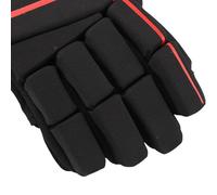 Yinhing de Hockey de Grado Profesional, Protectores de Espuma EVA de Nailon para Hockey sobre Hielo, Rodillos y Calle, Agarre de Transpirabilidad Mejorado, Color Blanco (11 Pulgadas)