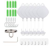 Yinhing de Polea de Techo Retráctil con Gestión de Cables VR para Vive Rift S 2 Accesorios VR para Experimentar un Rendimiento de Juego Mejorado y un Movimiento Fluido (C)