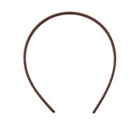 Yinhing Diadema Mate para Mujer Color Accesorio para el Cabello Simple y Elegante para Fiestas Navideñas y Citas Diadema de Mo Amarilla de 0,5 Cm Aspecto Cómodo Elegante Ideal para (Café)