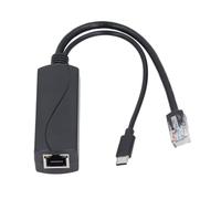 Yinhing Divisor Gigabit PoE para Pi 5 5B 5V Adaptador Compatible con IEEE802.3af Fuente de Alimentación de Datos de Alta Velocidad de 1000 Mbps Diseño Compacto y Liviano para Redes de Oficina en el