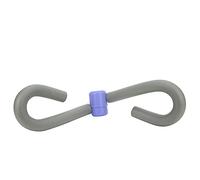 Yinhing Ejercitador De Muslo De Pierna Entrenador Equipo De Gimnasio Portátil para Entrenamiento En Casa Entrenamiento De Músculos De Piernas Aparato De Deportivo Resorte (Grey)