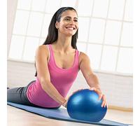 Yinhing Entrenador de Equilibrio a Prueba de Explosiones de PVC de 25Cm, Estabilidad para Gimnasio en Casa, Pilates, Fuerza, Ejercicio Activo Sentado, Rehabilitación (Purple)