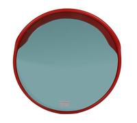 Yinhing Espejo de Seguridad Convexo de 24 Pulgadas con Soporte Diseño de PC Curvo de Gran Angular para Mayor Visibilidad en Estacionamientos y Entradas para Uso en Interiores y Exteriores Soluciones