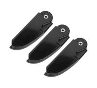 Yinhing Este Juego de 3 Peines de Bolsillo Plegables para Hombres Presenta un Diseño de Dientes Finos y un Tamaño Compacto y Portátil, lo que lo Convierte en una Herramienta de Aseo