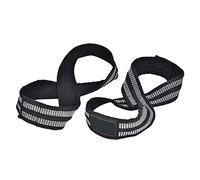 Yinhing Figura 8 Correas de Levantamiento de Pesas Correas de Banda de Goma Antideslizantes de Nylon de Primera Calidad para Peso Muerto Pull Ups Soporte de Muñeca de Tamaño S para un Mejor (M)