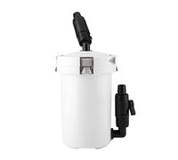 Yinhing Filtro Cilíndrico Externo para Acuario, Filtro de Peces de Plástico Premium con Bomba, Alta Eficiencia, Ahorro de Energía, Gran Flujo, Poco Ruido (602 sin Bomba de Agua ni Accesorios)