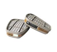 Yinhing Filtro de Cubierta de Gas 6001 Cartuchos de Gas Químico Reutilizable para Protección Respiratoria 6800 7502 6200