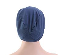 Yinhing Gorro de Algodón para Dormir, Gorro Lujoso con Forro Sedoso para Mujer, Comodidad Nocturna para Cabello Rizado, Permanece Seguro en su Lugar por la Noche