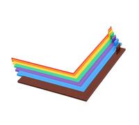 Yinhing Guías de Alineación para Manualidades en Papel, 7 Piezas