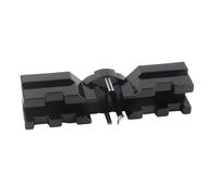 Yinhing Herramienta de Medición de Sierra Mitre, Mitre Saw Protractor 2 en 1 ABS Negro de Alta Precisión Resistencia a la Resistencia Herramienta de Corte de Medición de la Plantilla de del