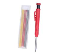 Yinhing Herramienta de Trazado para Carpintería Rotulador con Punta de Carburo de Tungsteno de 2,8 Mm con Recarga de Color Herramienta de Grabado Multifuncional para Madera, Metal, Vidrio y Plástico