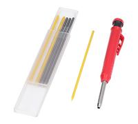 Yinhing Herramienta de Trazado para Carpintería Rotulador con Punta de Carburo de Tungsteno de 2,8 Mm con Recarga de Color Herramienta de Grabado Multifuncional para Madera, Metal, Vidrio y Plástico
