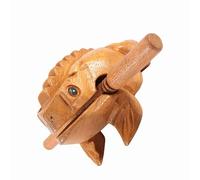 Yinhing Instrumento Musical de Croar de la Suerte, Artesanía Tradicional Tailandesa de Madera, Decoración de Bendición Tailandesa de 12,7 CM para el Hogar y la Oficina 4 (N° 4 12,7 CM)