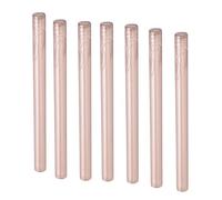 Yinhing Juego de 10 Barras de Cera para Sellar, Prácticas Barras Calientes Flexibles sin Humo para Sobres, Tarjetas, Manuscritos, Opciones de Color Rojo y Bronce para Proyectos (champán dorado)