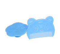 Yinhing Juego de 2 Cepillos para el Cuero Cabelludo, Cepillo de Baño de Silicona Sensorial Suave para una Limpieza Suave, Cómoda Herramienta para el Cuidado del Cuero Cabelludo del Recién Nacido, en