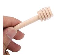 Yinhing Juego de 24 Palitos de Madera para Goteros de Miel, 100% Madera para Rociar Miel, Jarabe de Arce y Derretir Chocolate, Utensilios de Cocina de 16cm (10cm)
