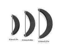 Yinhing Juego de 3 Piezas para Aumentar el Volumen del Cabello Puff Bun Maker Base de Inserción de Esponja de Espuma para Peinar el Cabello sin Esfuerzo Updos Elegantes y Accesorios para Aumentar el