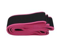 Yinhing Juego de Bandas de Resistencia Física Banda de Ejercicio Elástica de 8 Secciones para Ejercicios de Estiramiento Yoga Pilates Mezcla de Algodón y Poliéster Rosa 90 X 4 Cm