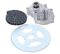 Yinhing Juego de Cadena de Piñón de Caja de Cambios T8F para Ty Rod II Kart Moto Bike Xtreme