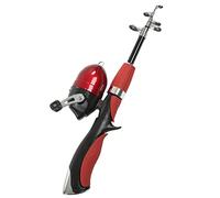 Yinhing Juego de Caña y Carrete de Pesca para Niños con Estructura de Señuelos Kit Completo de Pesca Al Aire para Principiantes Incluye una Práctica Bolsa de Almacenamiento Ideal para Interiores